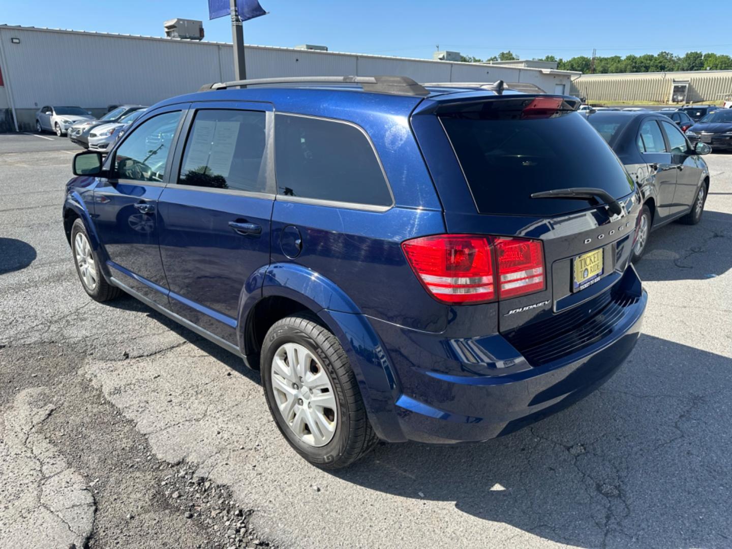 2017 BLUE Dodge Journey SE (3C4PDCAB1HT) with an 2.4L L4 DOHC 16V engine, 4A transmission, located at 1254 Manheim Pike, Lancaster, PA, 17601, (717) 393-9133, 40.062870, -76.323273 - Photo#6